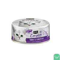 كت كات معلبات - تونا مع الدجاج بالمرق وجبة كاملة 7...