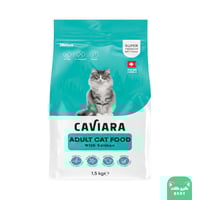 كافيارا دراي فود بالسلمون للقطط البالغة 1.5 كيلو