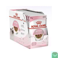 كرتون رويال كانين اكل رطب للقطط الصغيرة ١٢ حبة