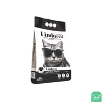 رمل ليندو كات ناتشورال وايت 15 لتر - LindoCat Natu...