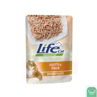 طعام القطط لايف كات شرائح الدجاج 70 جم