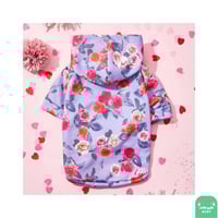 بلوزة قطة ورود مقاس S