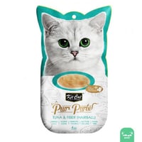 كت كات هريس تونة والياف - لكرات الشعر 4*15جرام