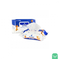 مناديل رطبه للقطط والكلاب 100حبه