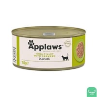 ابلاوز طعام رطب للقطط بالتونا والطحالب البحرية 156...