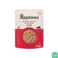 ابلاوز ظرف بنكهة صدور الدجاج مع اللحم البقري 70غ