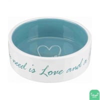 صحن سيراميك للقطط 12سم-كيو كات