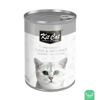 كت كات معلبات التونة و صغار السمك 400غ