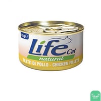 لايف كات فيلية دجاج 85g طعام للقطط