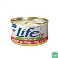 لايف كات تونة مع لحم بقري 85g