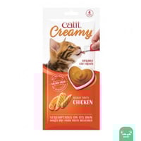 مكافآة كاتيت للقطط كريمة الدجاج - 4 × 10جم
