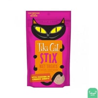 تيكي كات ستيكس مكافأة رطبة بالدجاج في المرق الكريم...