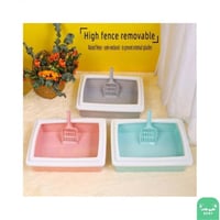 ليتر بوكس للقطط صغير مفتوح