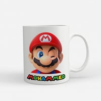 كوب ماريو مع الأسم