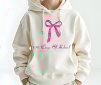 100 days pf school Ribbon هودي جليتر