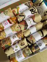 10 أكياس قماشية بأي تصميم