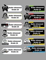 ملصقات Gamer