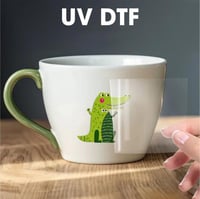 ملصقات UV DTF