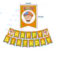 لافتة زينة بلبي /Blippi banner