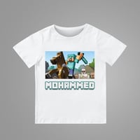 تيشيرت ماين كرافت/ Minecraft T-shirt