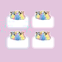 ملصقات أسم -أميرات ديزني-