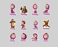 ملصقات ماشا