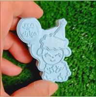 سيلكون خروف مع بلونه عيد سعيد ٤ فتحات