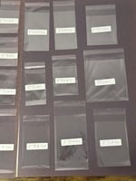 اكياس تغليف ب لاصق شفاف 5*6 سم