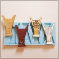 سيلكون مجسم شكل مبخرة عساكم من عوادة ٤ فتحات