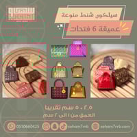 سيلكون شنط منوعة ٦ فتحات