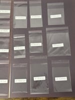 اكياس تغليف ب لاصق شفاف ١٠ * ١٠.٥ سم