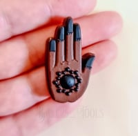 كفوف حنا عدد ٨ فتحات ( سيلكون )