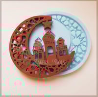 نقش هلال وفوانيس ونجمه ١٥ سم