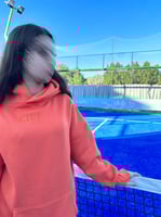 ORANGE HOODIE | SNOW