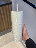 White tumbler
