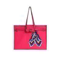 BIRKIN PRINT TOTE BAG