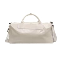 WHITE TRAVEL BAG + STRAP