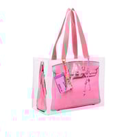 BIRKIN PRINT TOTE BAG