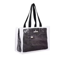 BIRKIN PRINT TOTE BAG