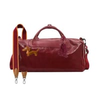 TRAVEL BAG + STRAP + CHARMS