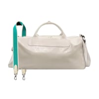 WHITE TRAVEL BAG + STRAP