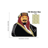 KING MAGNATIC STICKER