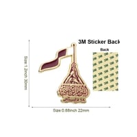 QATAR MAGNATIC STICKER