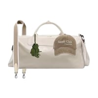 TRAVEL BAG + STRAP + CHARMS + SAUDI HAT