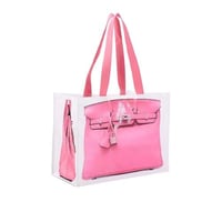 BIRKIN PRINT TOTE BAG