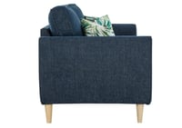 كنب 3 مقاعد West أزرق