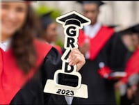 درع تخرج 2024 خشب وأكريلك