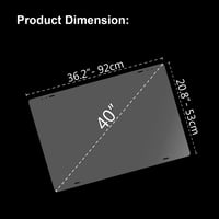 حماية شاشة التلفزيون 40 بوصة , حماية فائقة من الصد...