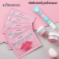 مجموعة الخوخ للعناية بالشفاة