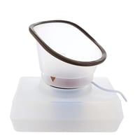 جهاز بخار للوجه للتنظيف العميق، 350 واط، علاج البش...